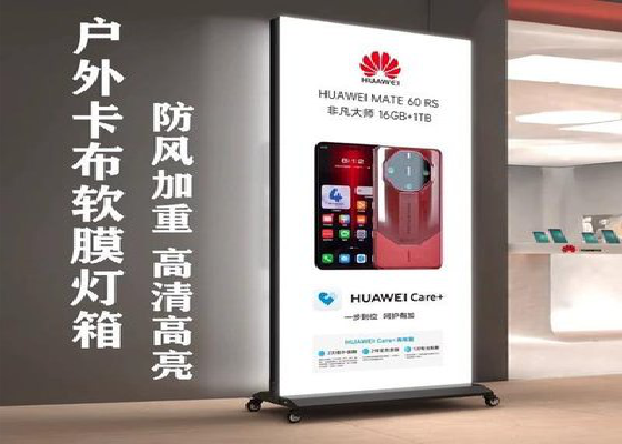 洪江户外防水灯箱的应用特点及适用范围。