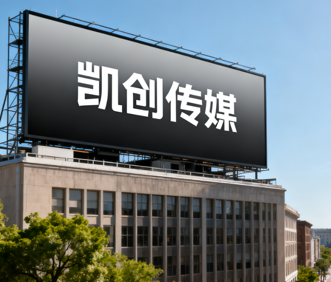 洪江户外广告牌的设计与制作